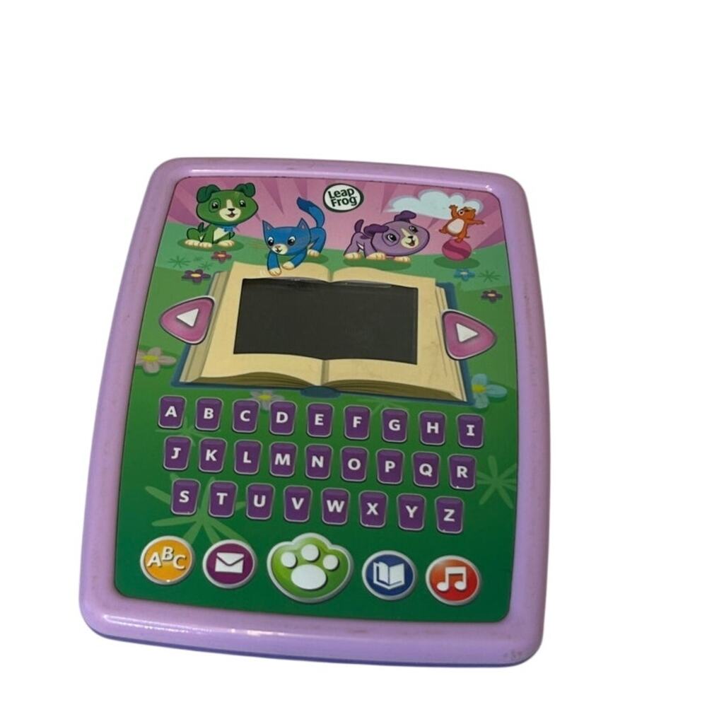 Leap Frog My Own Story Pad ages 2-4 learn alphabet hear stories & songs